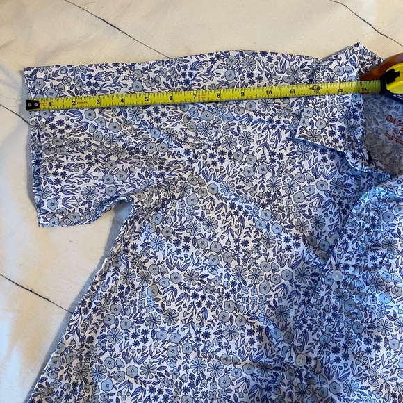 NWT Boys' Button-Down Short Sleeve Shirt - Cat Jack Size XL 16 - Picture 9 of 13